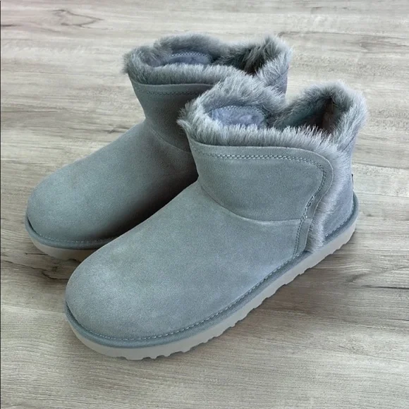 🍁 UGG 🍁 Classic Mini Fluff High-Low GEYSER BOOT - Picture 5 of 13